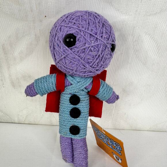 5 for $25| Parkway Toys 2011 String Dolls 8" Purple Back to School NWT - Picture 2 of 5